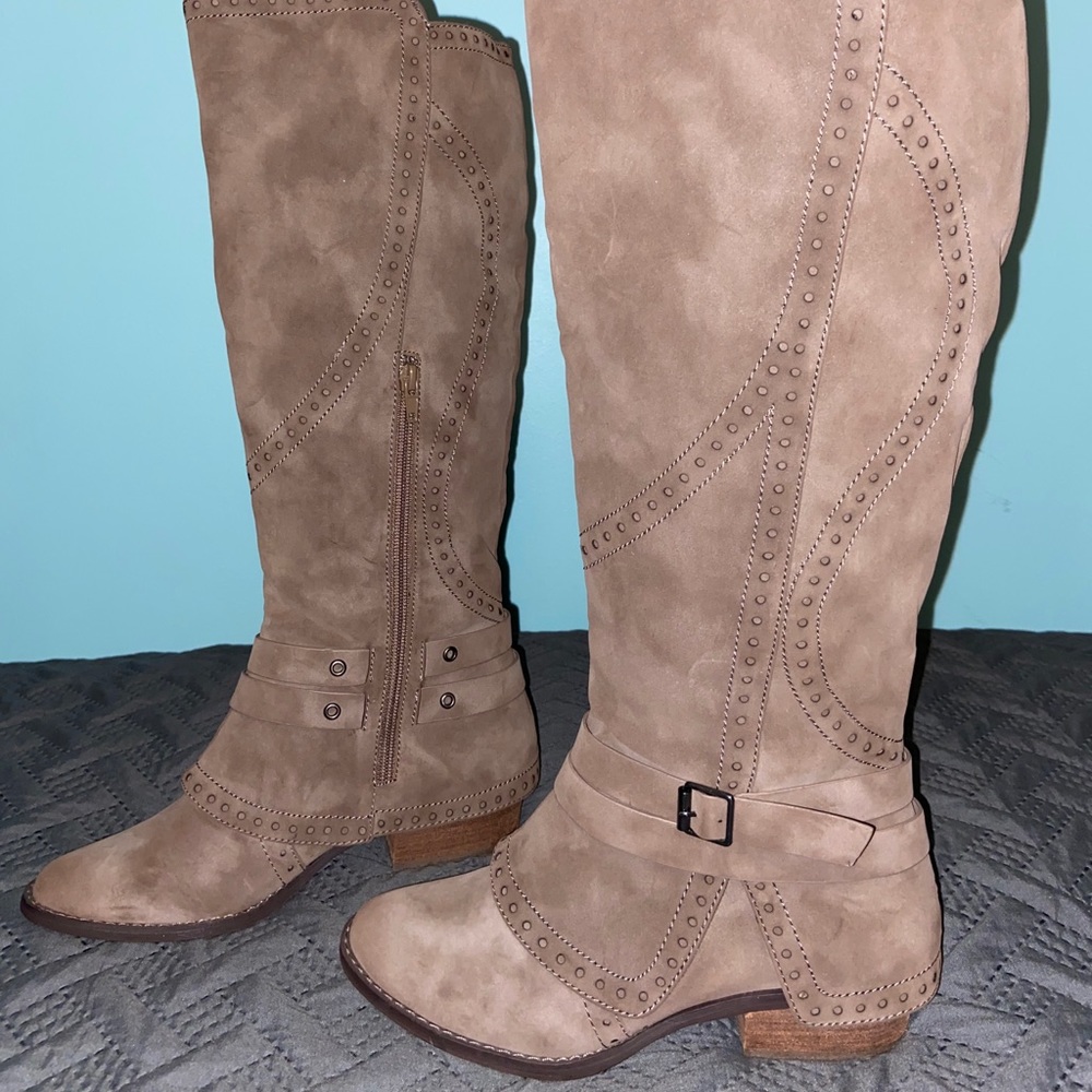 Knee high boots